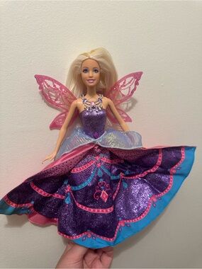 Catania doll Barbie Mariposa and The Fairy Princess butterfly wings Mattel